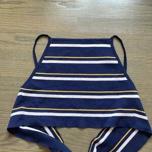 Pacsun | striped knit tank with back ties